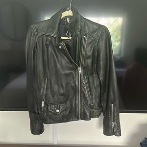 Topshop leather jacket